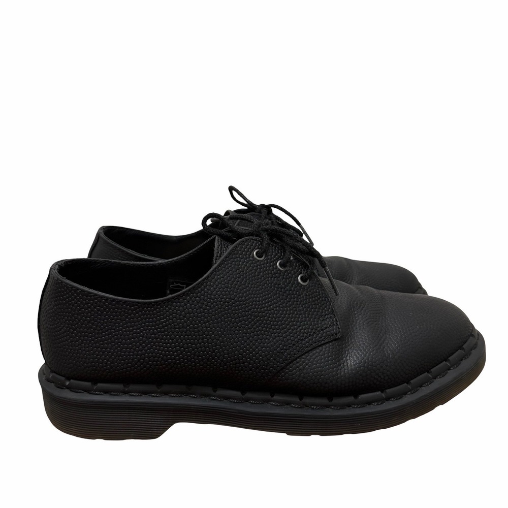 Dr Martens 1461 Pebbled Grained Leather Lace Up Oxford Shoes Mens US 10 Black